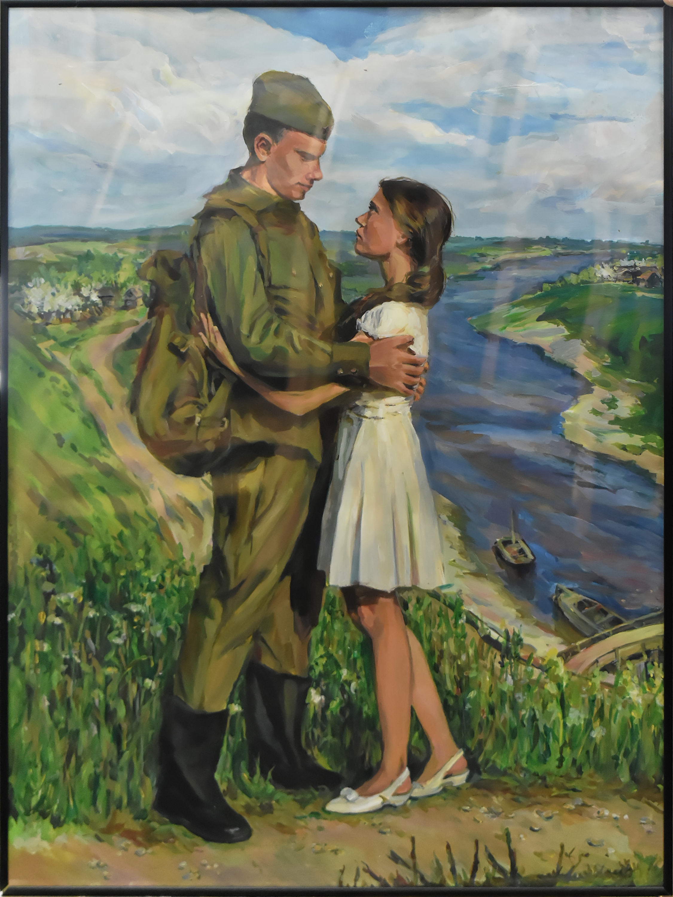<p> Участник<br />
Жесткова Я.Е.<br />
"Катюша"<br />
акрил<br />
80х60</p>